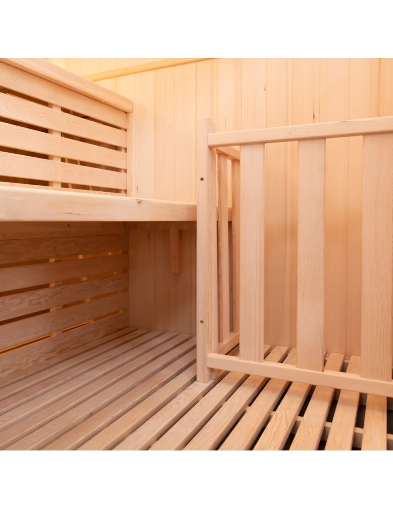 Sauna Traditionnel - Zen 3 places Angulaire