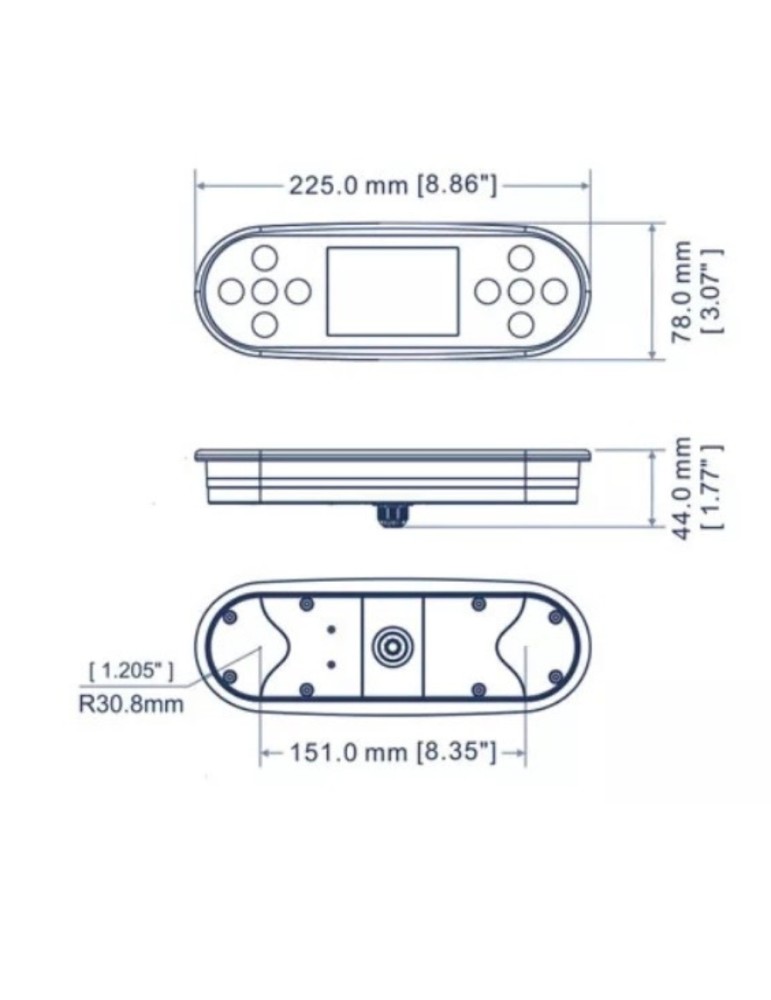 Clavier de commande JOYONWAY - PB554