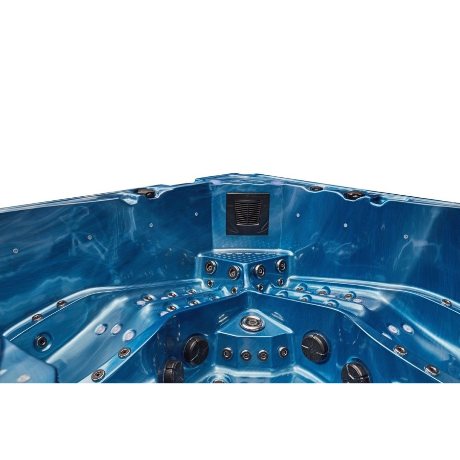 Spa Floride PREMIUM - 5 places - couleur bleue - places assises