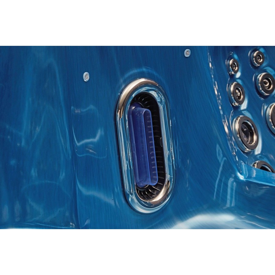 Spa Floride PREMIUM - 5 places - couleur bleue - zoom jet