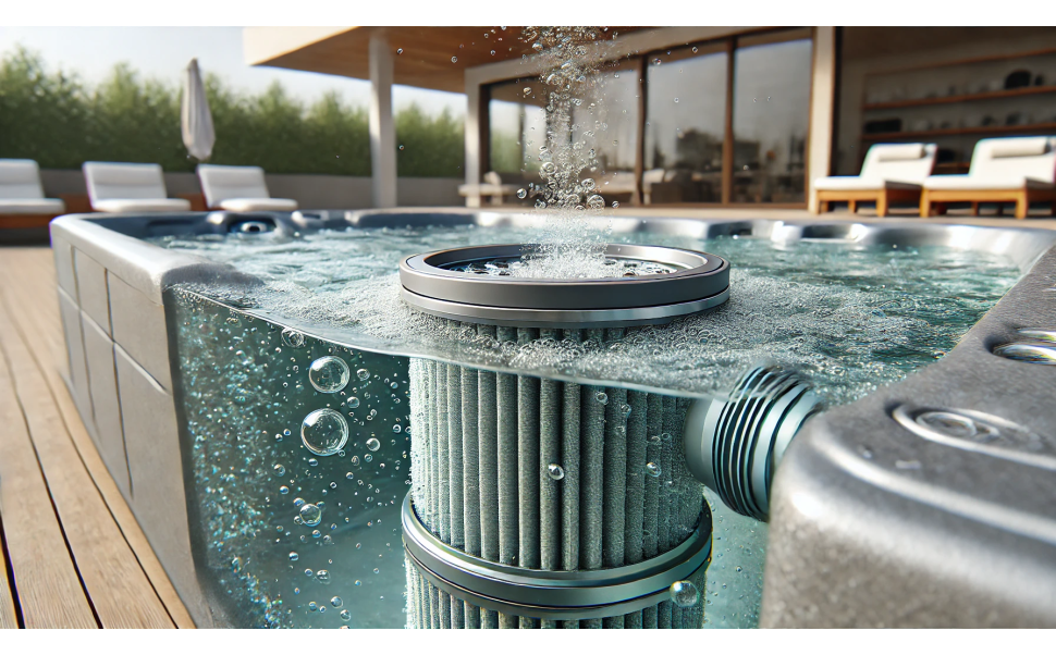 Peut-on se baigner pendant la filtration du spa ? 